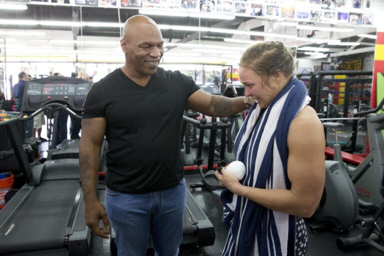 Ronda Rousey, Mike Tyson